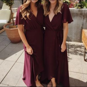 show me your mumu Sophia wrap dress